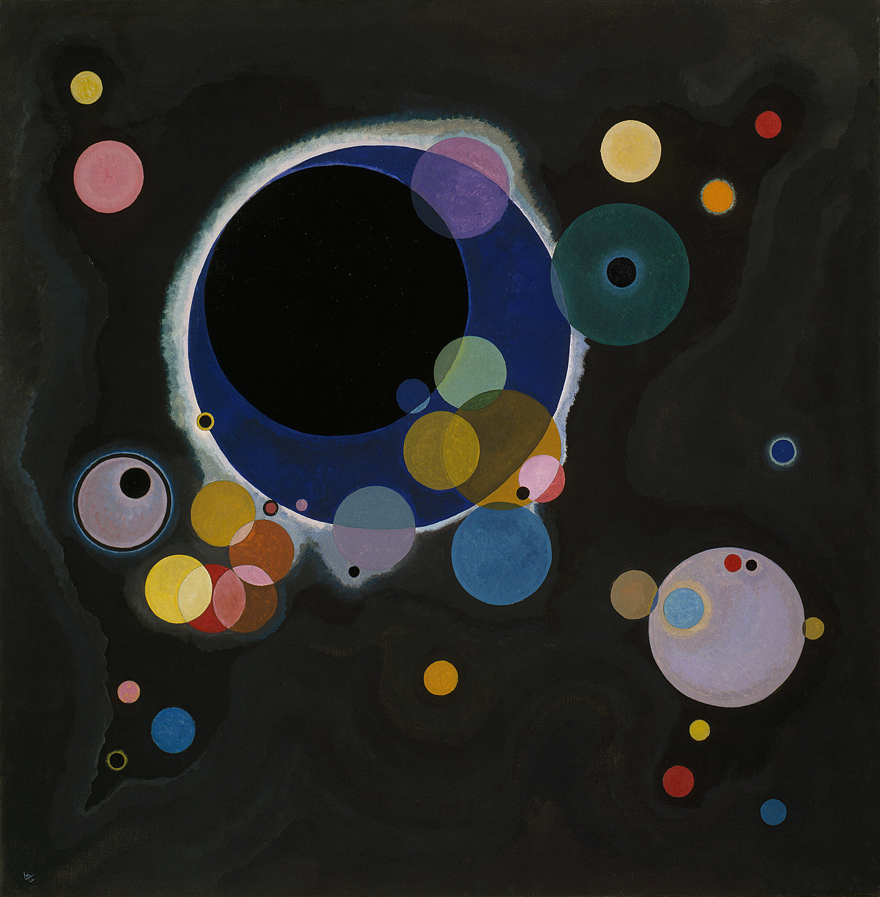 Wassily Kandinsky, Several Circles (1926)