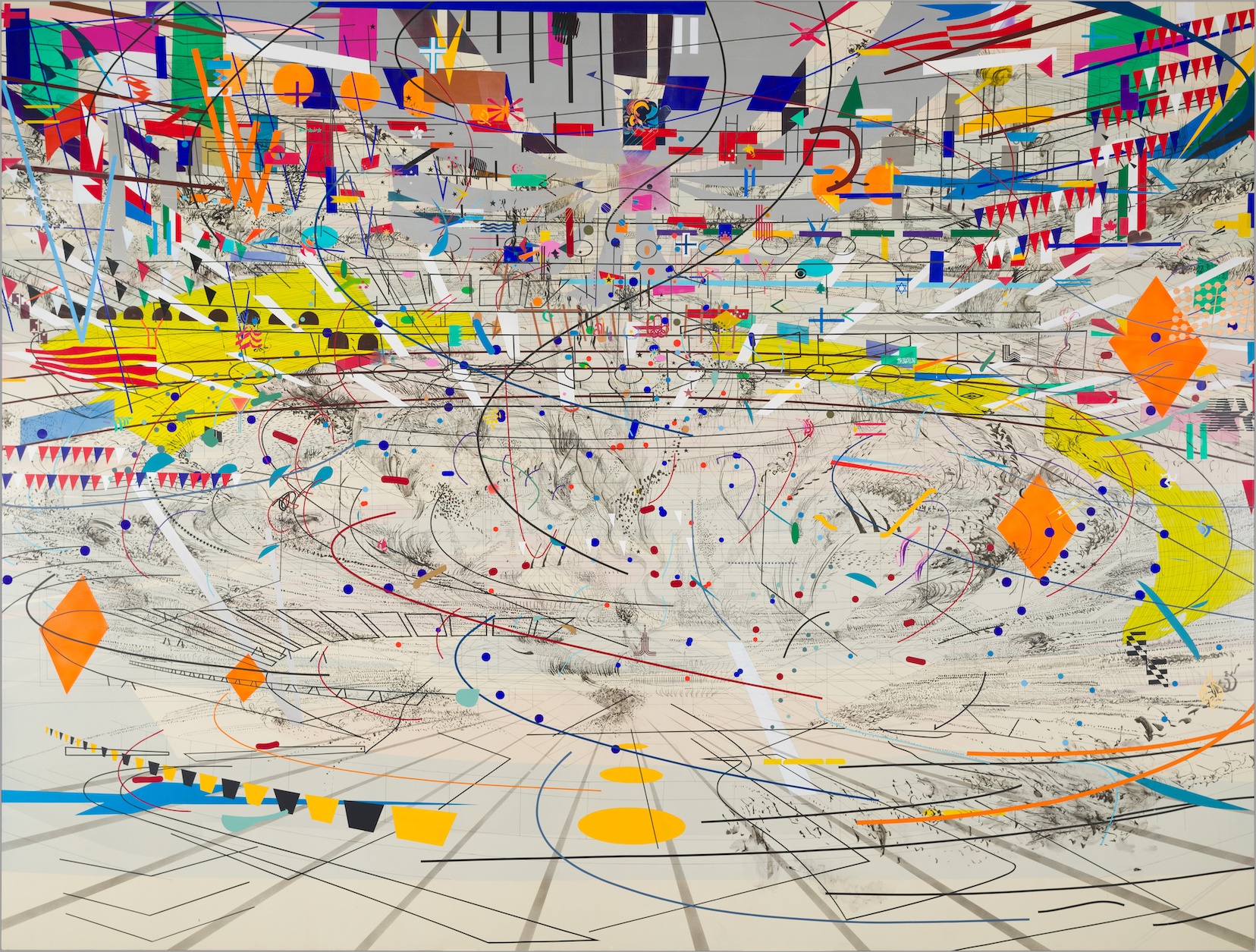 Julie Mehretu, Stadia II (2004)